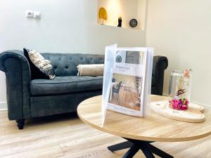 Loft de charme avec parking, jardin et terrasse