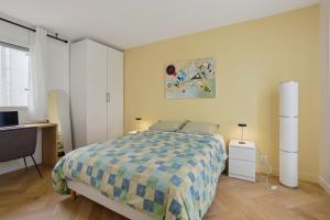 2BR, spacieux, cosy, haut de gamme, balcon