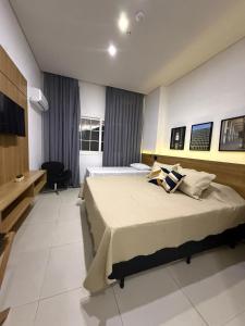 Studio aconchegante, com lazer completo na serra