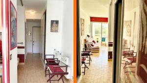 centre et plage F1 calme vue parc parking gratuit