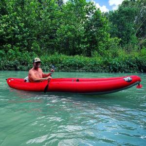 Texas Creekside Safari Tent Glamping Perfect for Nature Retreats for Water Sports Enthusiasts