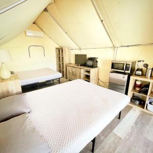 Amazing Aquatic Adventure for the Whole Family: Luxurious Safari Tent near Kingsbury, Texas