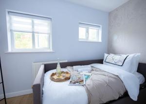 2BR Hemel Stay Pet Friendly for Families & Contractors with Private Backyard, Free Parking and Wi-Fi
