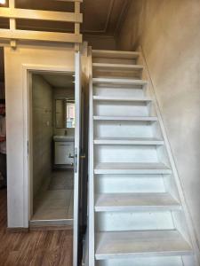 Small studio with loft bed