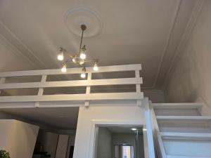 Small studio with loft bed