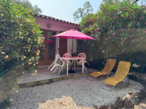 Studio pour 2 personnes à 700m de la plage de palombaggia