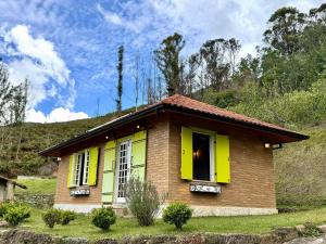 Chalé com área gourmet privativa