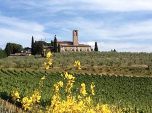 Casale Storico Con Vista Su San Gimignano