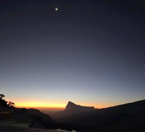Sunset view of Jebel Shams