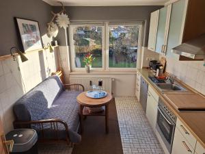 Weitblick mit Gemütlichkeit, Kaminofen und Sauna im Haus