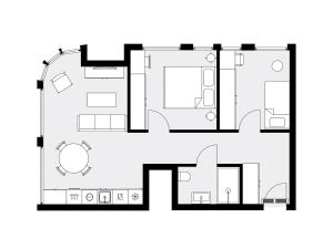 URBAN APARTMENTS LUXURY SkyLine Global, 22th floor No 23 , Free Garage, Self Check-in