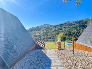 Chalés Luna In Rio A-Frame piscina privada Natureza & Tranquilidade no Minho