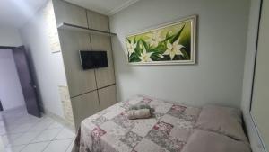 Casa com pisicna Pé na Areia 50m do mar