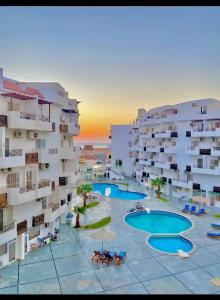 شاليه فندقي فاخر كومباوند طيبة فيو حي الوزراء