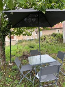 T3 moderne&jardin& garage&2 lits doubles& lit bébé