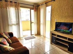 Apto Flor de Sal na Praia Grande Conforto e Simplicidade