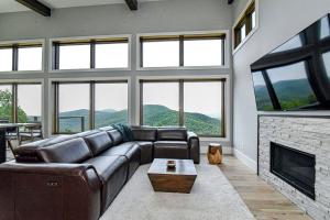 Stunning Modern Mountain Home with Wrap-Around Deck and Million-Dollar Views Near Downtown Black Mountain, NC