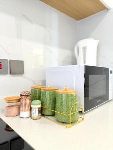 Elegant classy apartment with swimming pool ,fully equipped gym ,child play area and close proximity to shopping malls and great breathtaking views