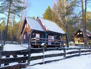 Domek u Rybaka na Mazurach z basenem