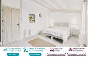 Charmante maison pour 8 à 800 m de la plage