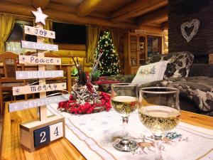 Luxusná drevená zrubová chata v obci Telgárt