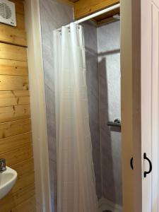 Double bedroom cabin suffolk