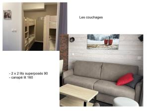 Studio à Gourette avec piscine, animaux admis, pour 6 pers. - FR-1-860-44