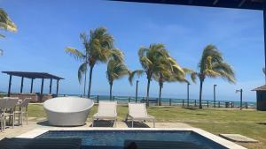 Luxuoso Bangalô na Beira-mar de Muro Alto