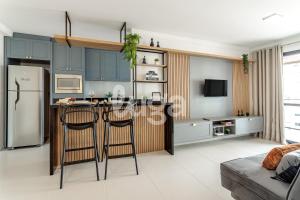 LUGA: Studio com lazer e ótima localização