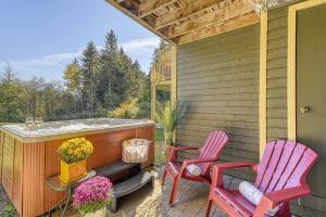 Lovely Chalet with Hot Tub, Sauna & Billiard