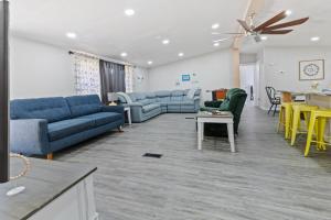 Family Cabin with Fire Pit and Foosball Table