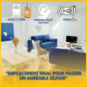 Escapade, T3 Proche gare