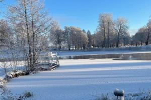 Romantic Cabin right on the lake with fire place