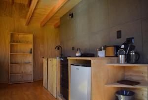 Chalet con vistas a las montañas