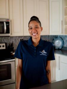 Beachfront villa with pool and staff