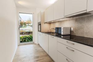 Bright modern home with terrace and underground garage