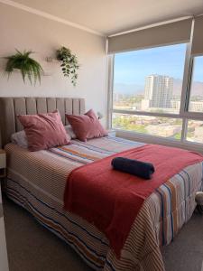 Vista de la cuidad céntrica, ubicado a pasos del mall , restaurantes con excelentes conectivilidad