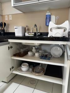 Flat 1106 próximo à praia - Condomínio Biarritz