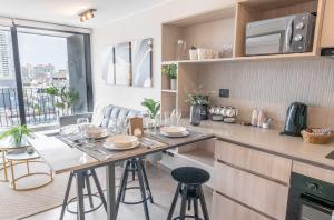 HOM I Wifi Metro Irarrazaval Terraza en Nunoa