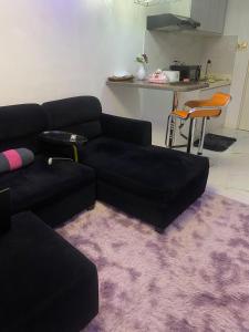 Elegant Golden Loft with Mood Lighting Central Location and Skyline Views