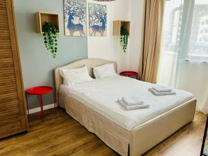 Elegant Apartment in Ivory - AC & Smart TV