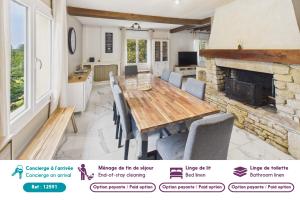 Grande maison familiale avec piscine pour 12