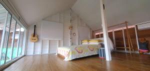 Chalet over the Caribbean sea