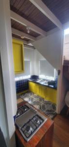 Chalet over the Caribbean sea