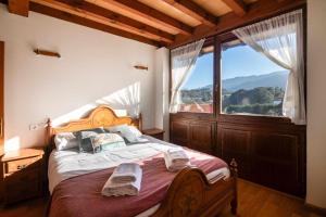 La Encina de Pancar - Terraza, vistas y Llanes