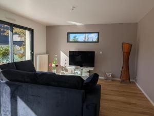 Maison récente entre la campagne et la mer