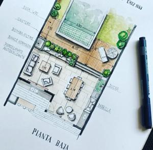 Urbana Domus - Departamento con parque y pileta propia en Palermo Soho - Unico