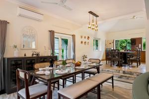 Villa Herrenhaus by Claro Stay 5BR With Pool Garden In Anjuna