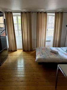 Large appartment centre, cathedrale, marché noel