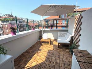 Lovely one bedroom flat with terrace in via Sebino